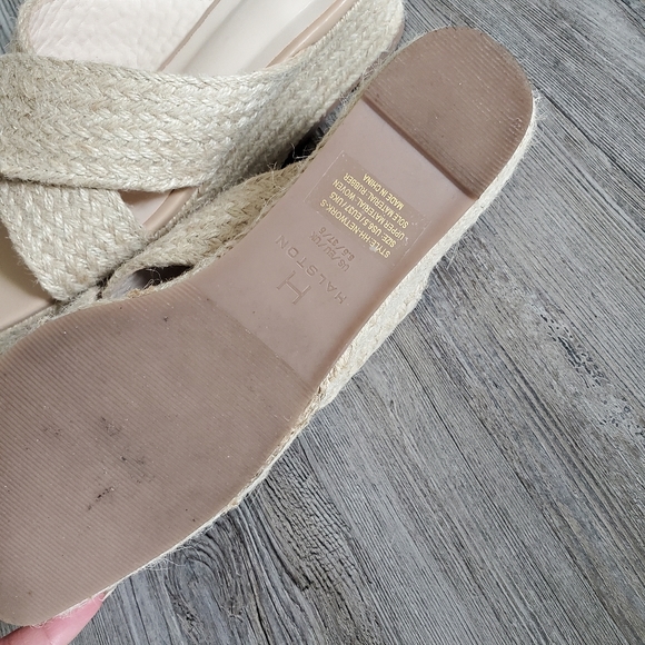 Halston espadrille platform sandals - Picture 7 of 7
